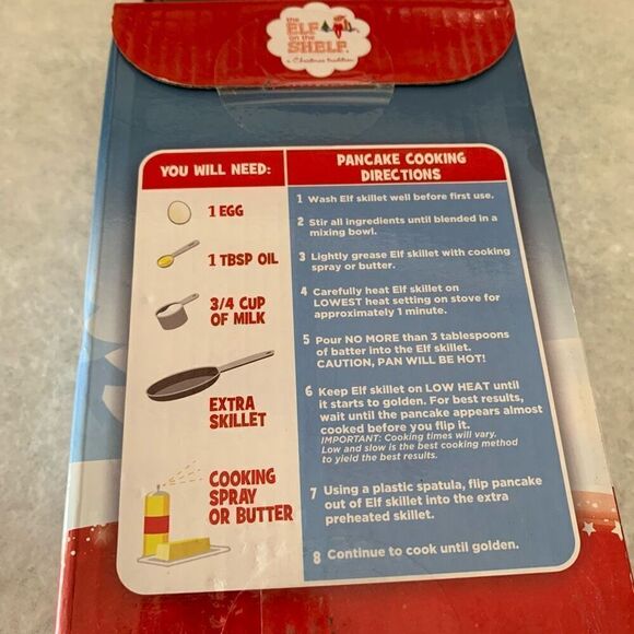 Elf on the Shelf Pancake Skillet Set *New* - Picture 4 of 5